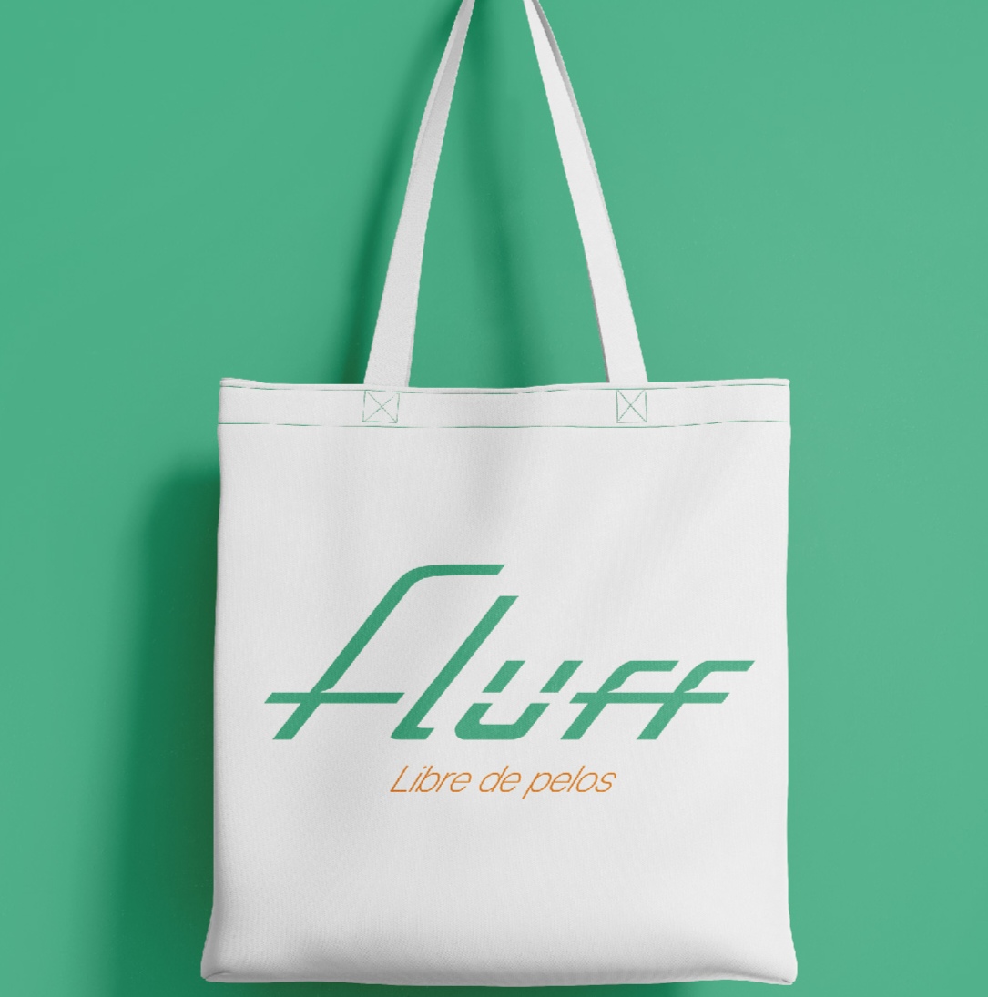 Segundo diseño de identidad visual de Fluff